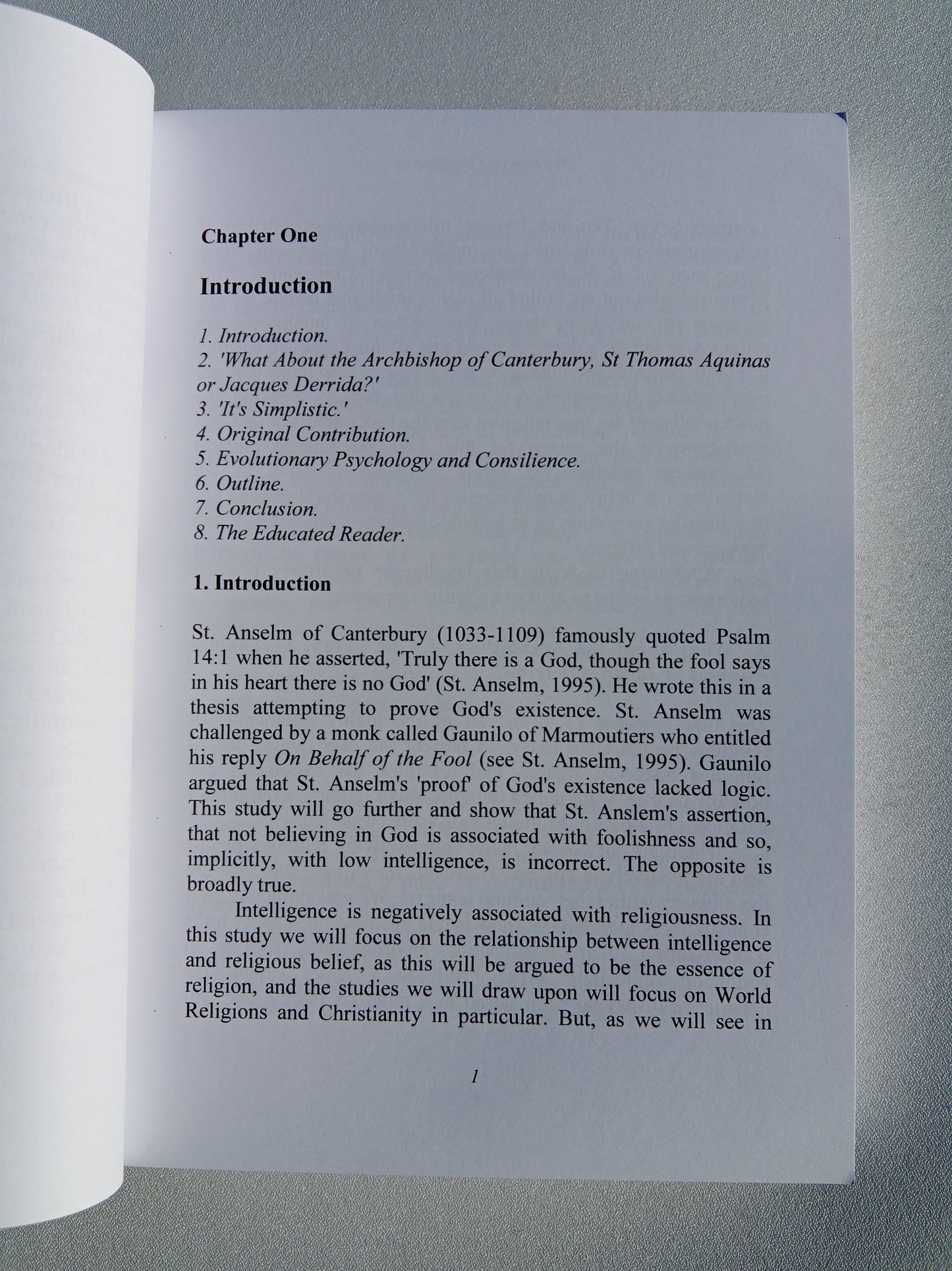 Religion and Intelligence: An Evolutionary Analysis by Edward Dutton PB