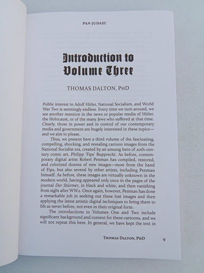 Pan-Judah!, Volume 3: Political Cartoons of Der Sturmer by Thomas Dalton PB