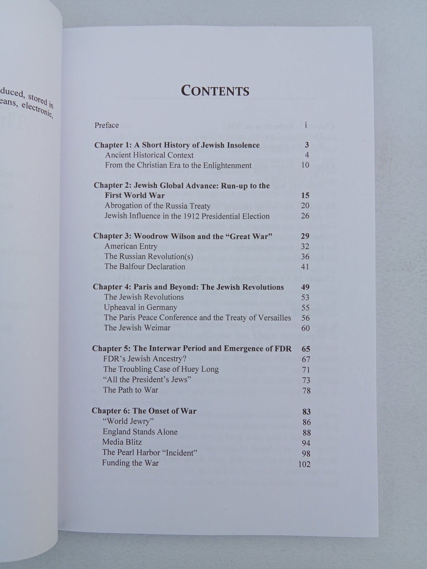 Jewish Hand in the World Wars by Thomas Dalton PB