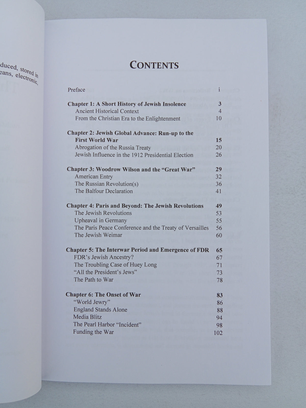 Jewish Hand in the World Wars by Thomas Dalton PB
