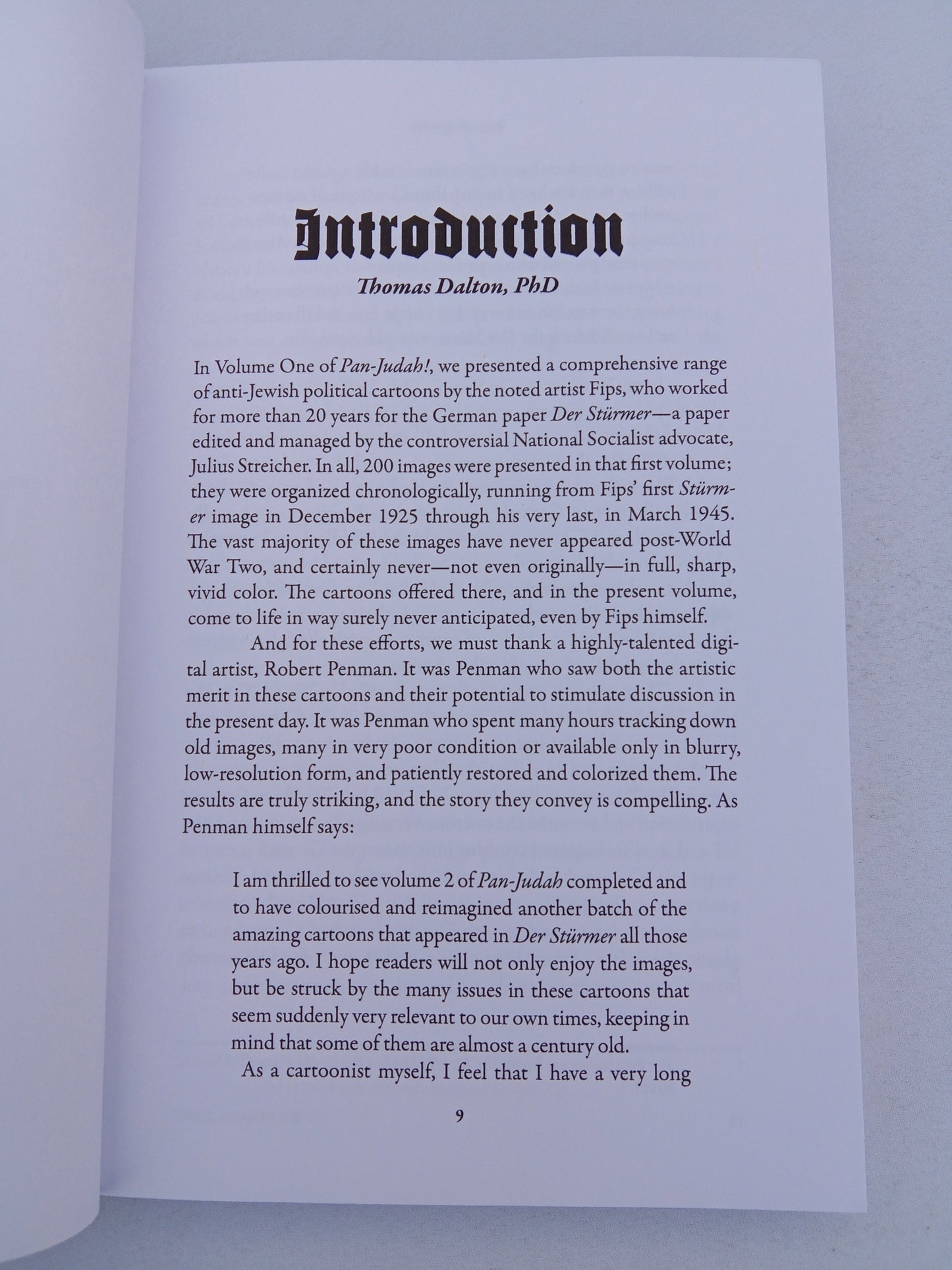 Pan-Judah!, Volume 2: Political Cartoons of Der Sturmer by Thomas Dalton PB
