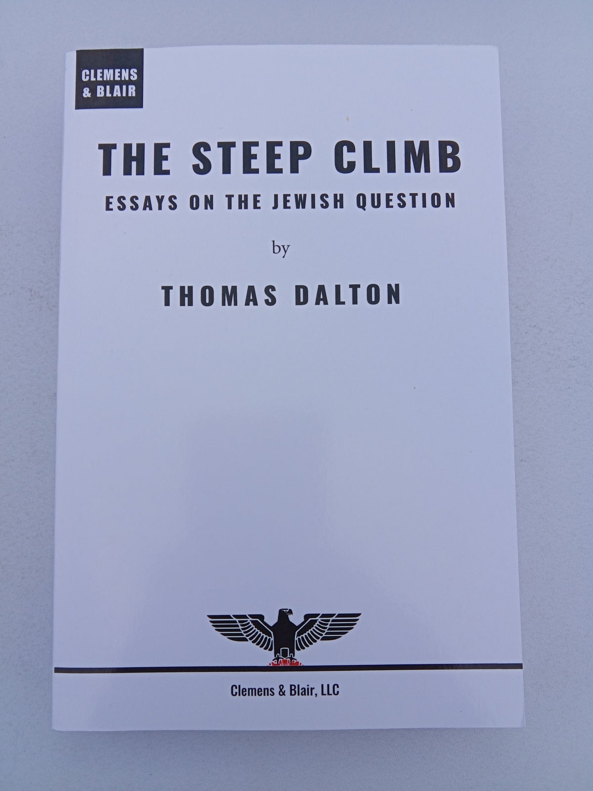 Steep Climb: Essays on the Jewish Question by Thomas Dalton PB