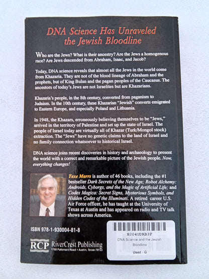 DNA Science and the Jewish Bloodline by Texe Marrs PB