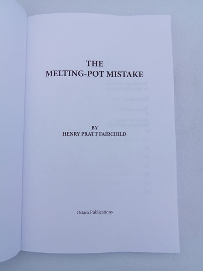 Melting Pot Mistake by Henry Fairchild