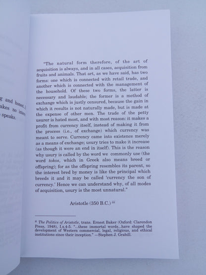 Usury in Christendom: Mortal Sin that Was and Now is Not by Michael Hoffman PB