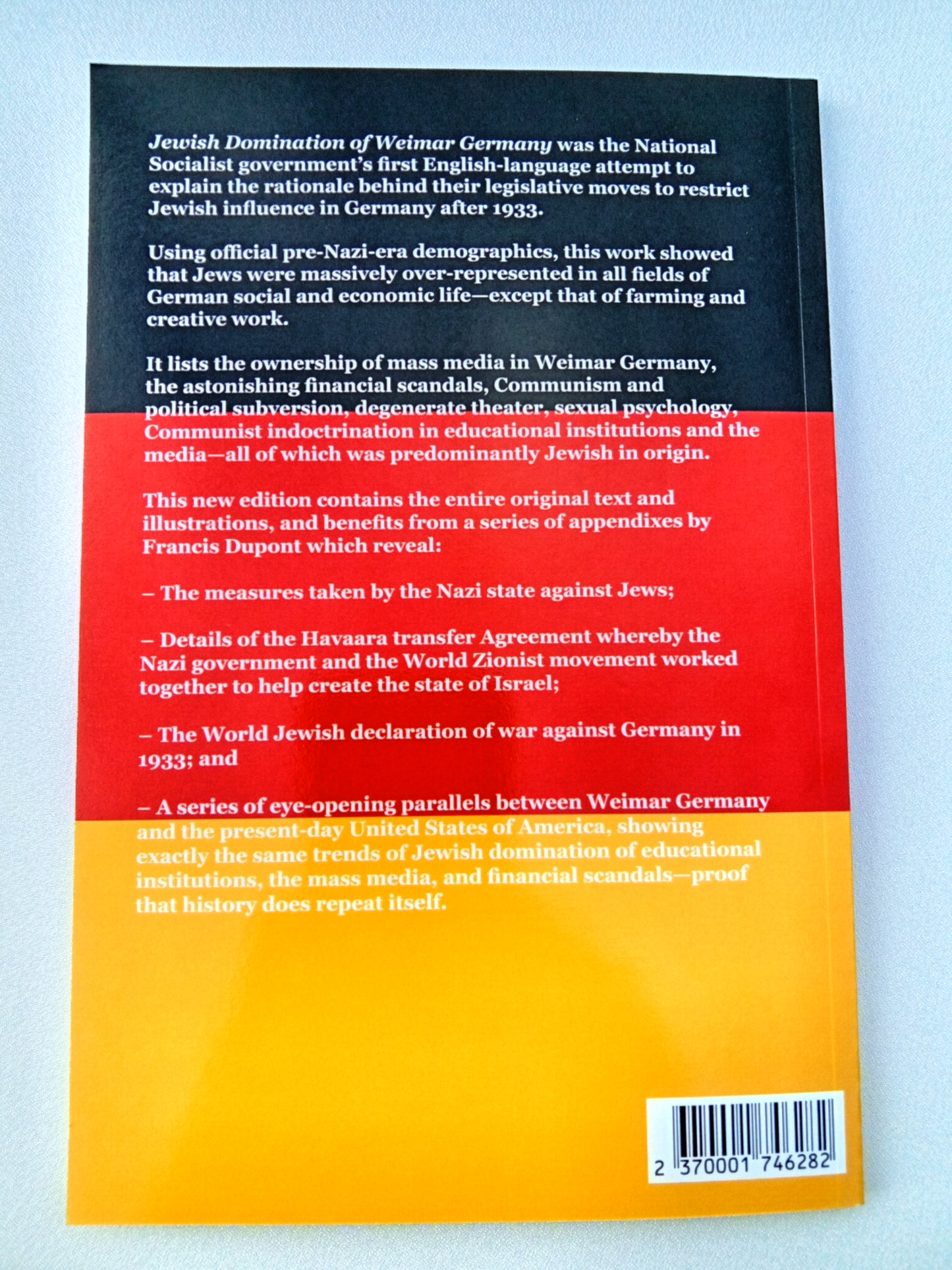 Jewish Domination of Weimar Germany by Eckart Verlag PB