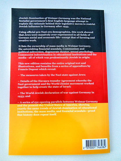 Jewish Domination of Weimar Germany by Eckart Verlag PB