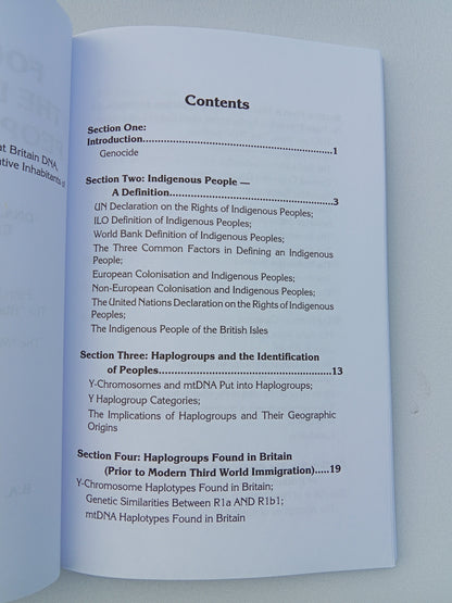 Four Flags: The Indigenous People of Britain by Arthur Kemp PB