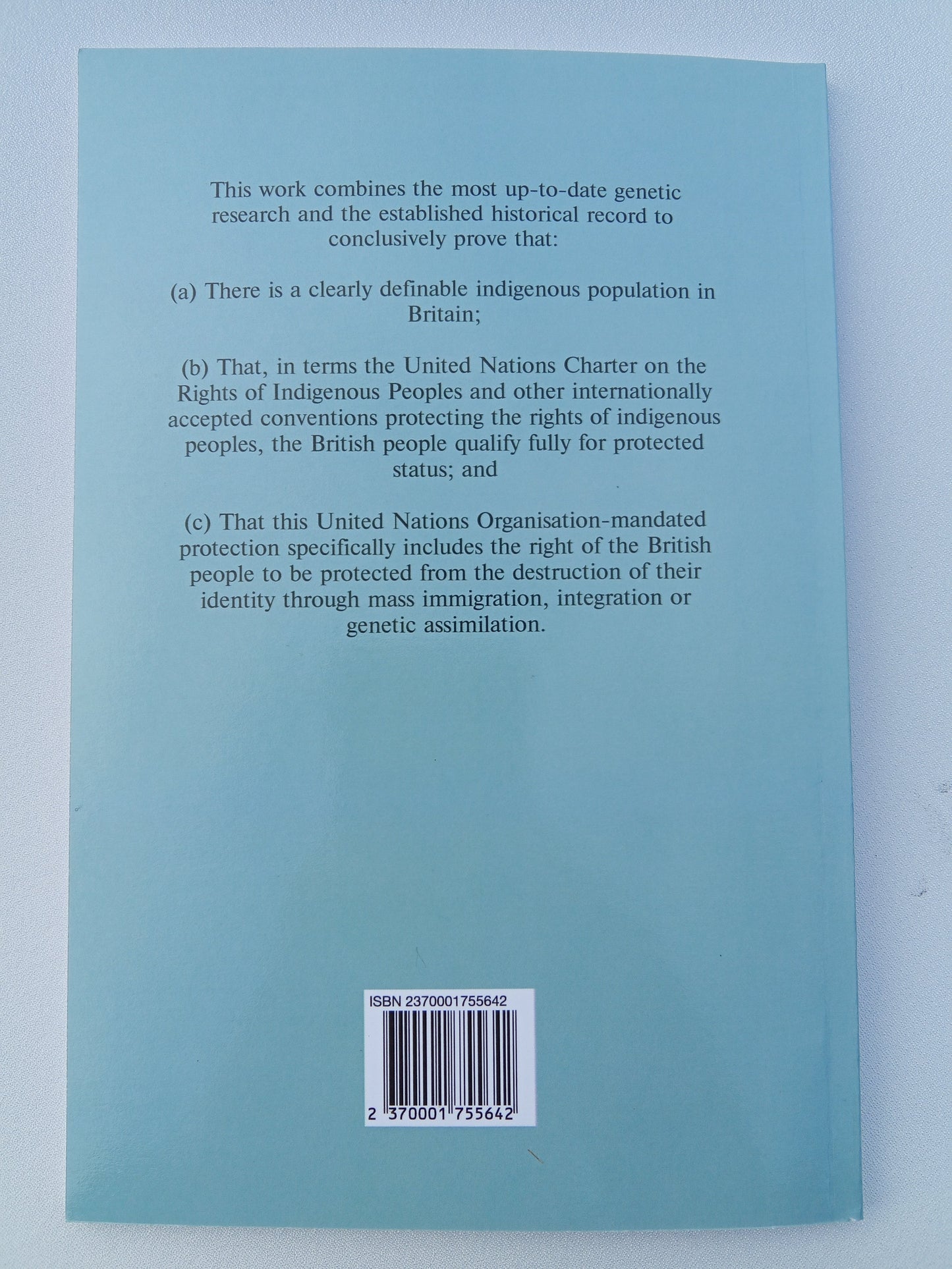 Four Flags: The Indigenous People of Britain by Arthur Kemp PB