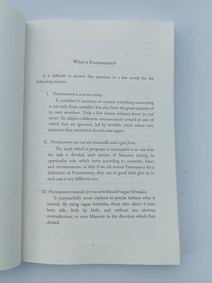 Freemasonry and Judaism: Secret Powers Behind Revolution by Leon de Poncins PB
