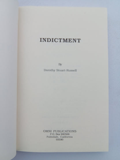 Indictment by Dorothy Stuart-Russell
