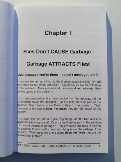 Germs Don't Cause Disease Any More Than Flies Cause Garbage by Lorraine Day PB
