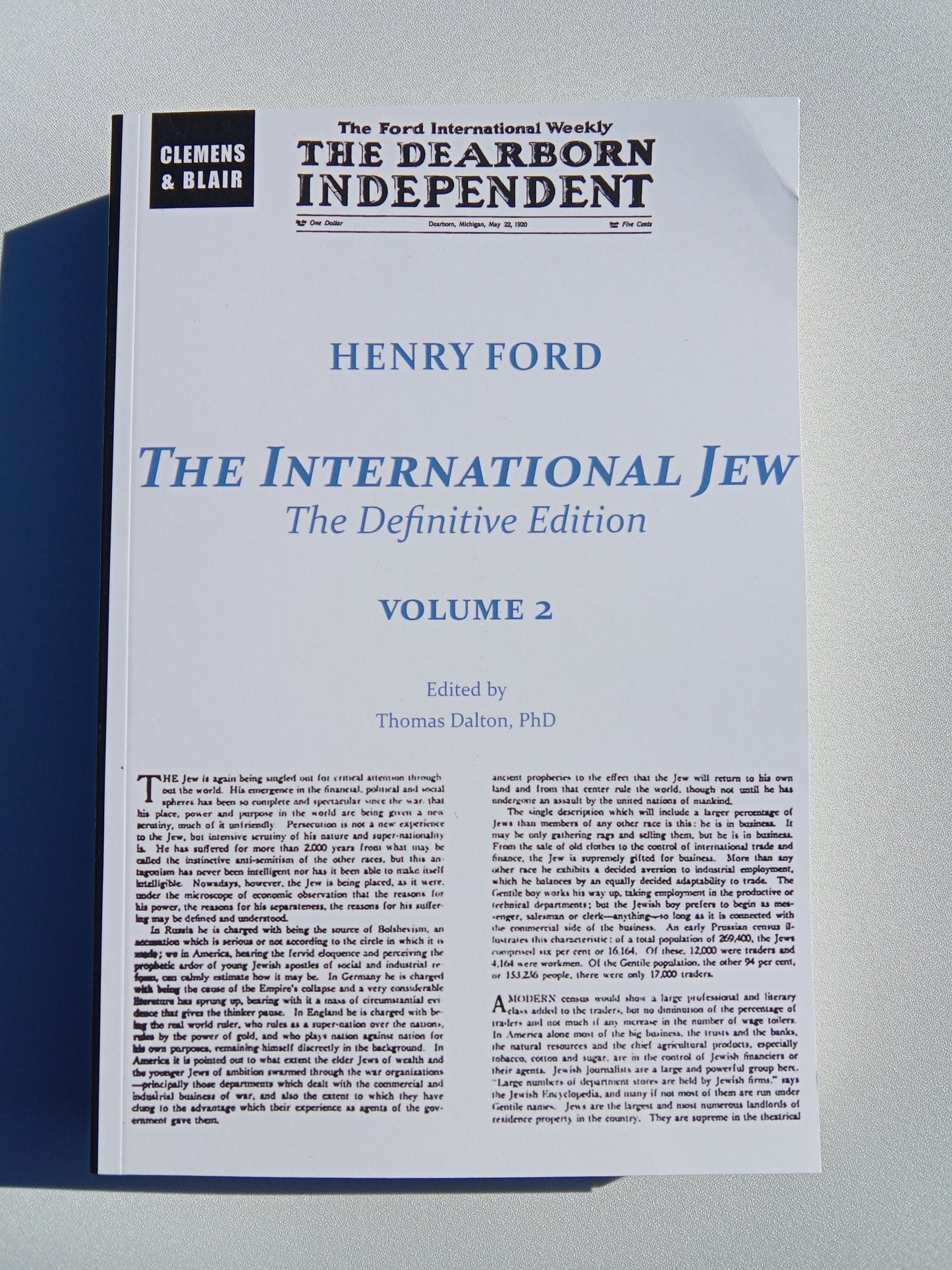 'International Jew, Definitive Edition, Volume 2 by Henry Ford