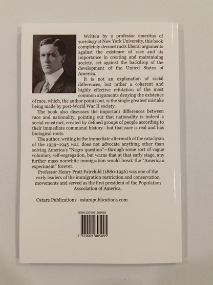 Race and Nationality: As Factors in American Life by Henry Fairchild PB
