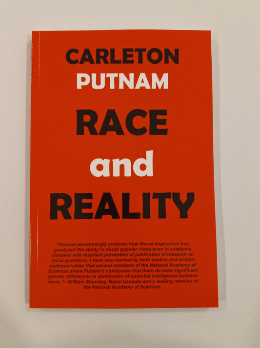 Race and Reality: A Search for Solutions by Carleton Putnam PB