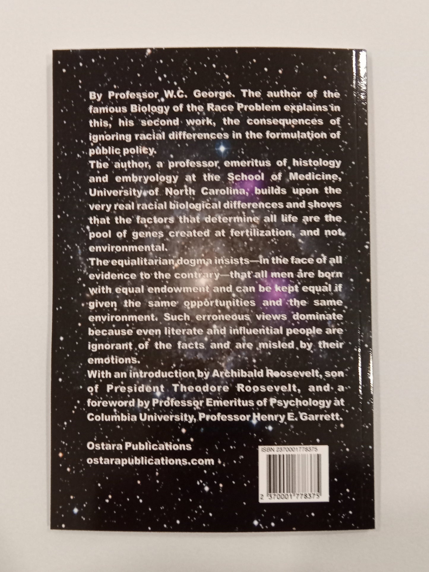 Race Problems and Human Progress by Wesley George PB