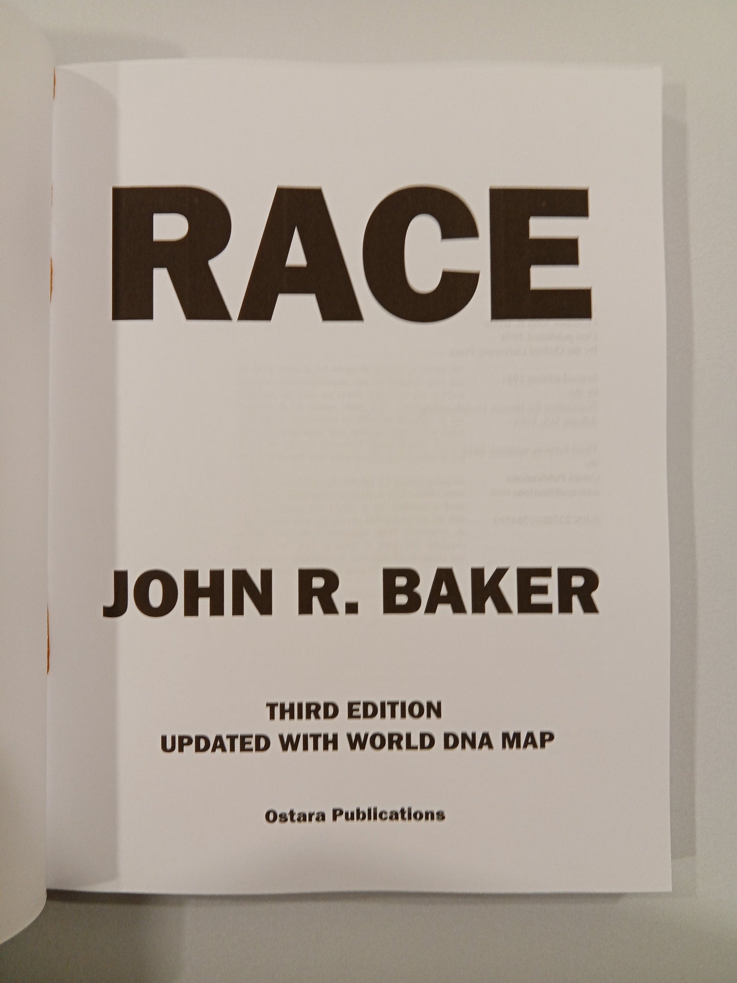 Race by John Baker PB