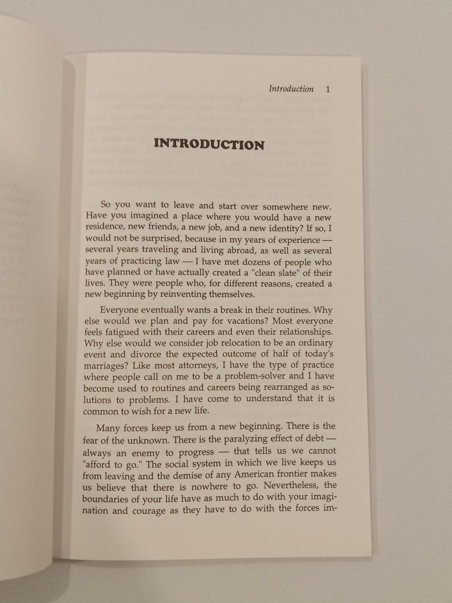 Scram: Relocating Under a New Identity by James Martin