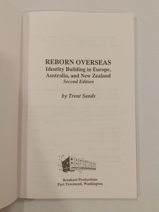 Reborn Overseas: Identity Building in Europe, Australia, and New Zealand by Trent Sands