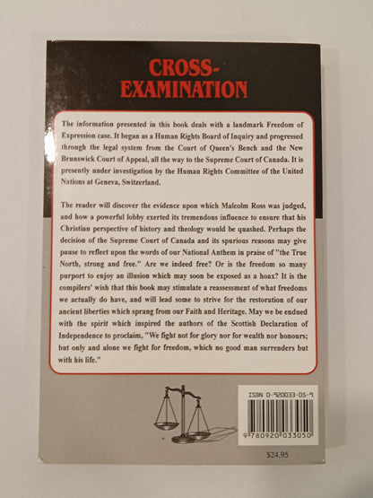 Cross-Examination: Christianity on Trial by Malcolm Ross