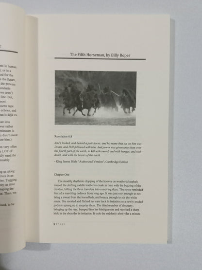 Fifth Horseman by Billy Roper PB