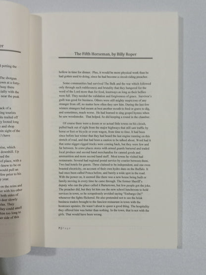 Fifth Horseman by Billy Roper PB