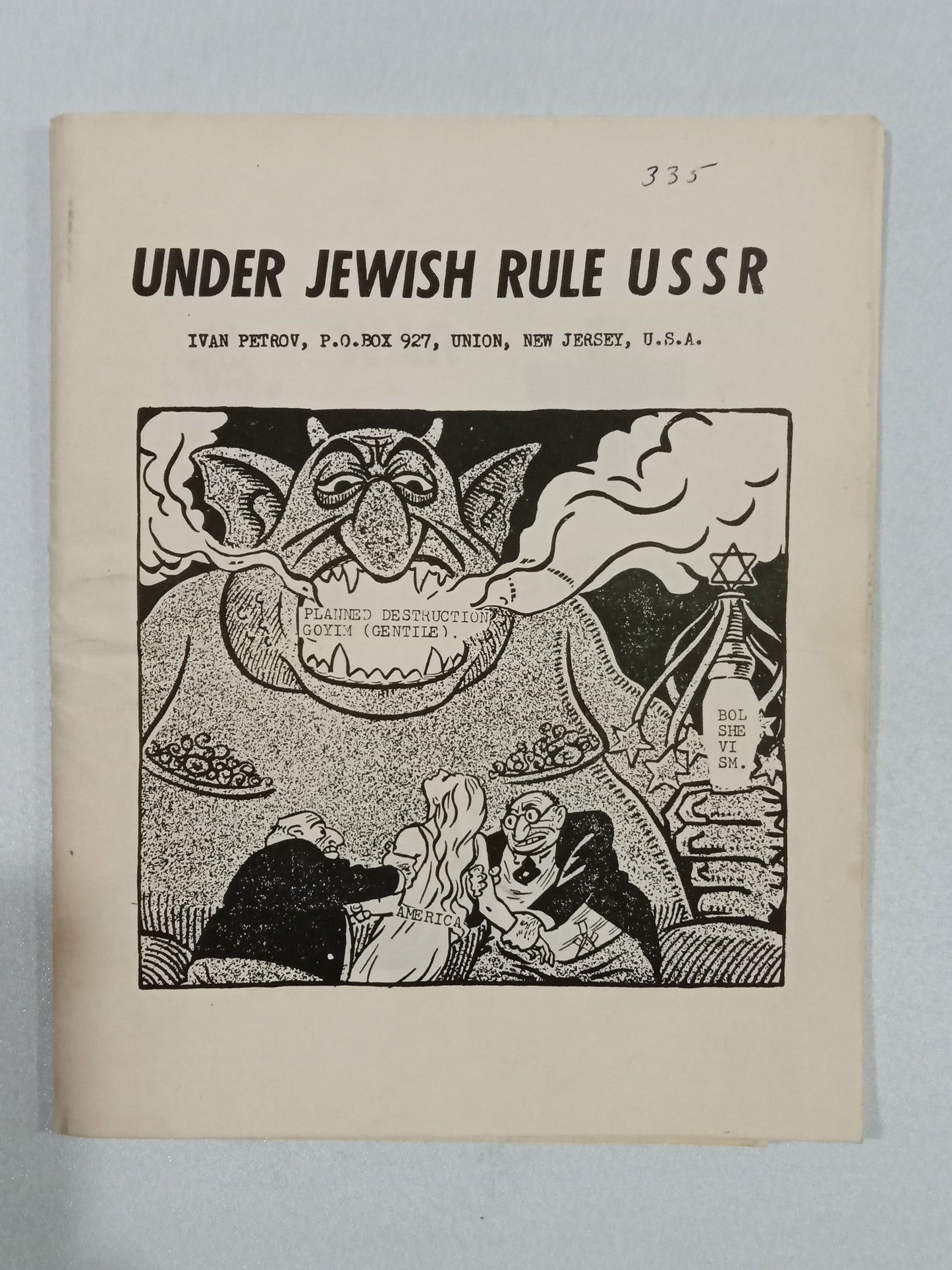 Under Jewish Rule: Union of Soviet Socialist Republics by Ivan Petrov