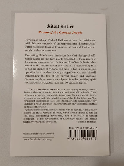 Adolf Hitler: Enemy of the German People by Michael Hoffman PB