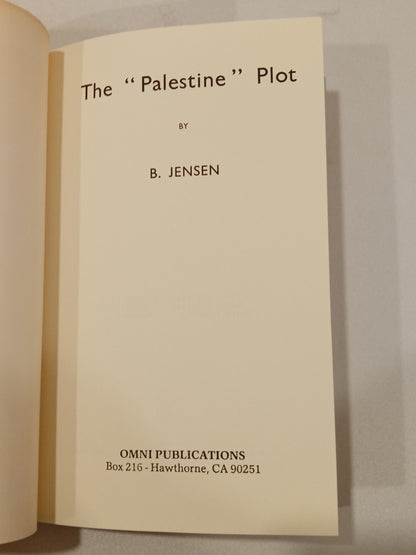 Palestine Plot by B. Jensen PB