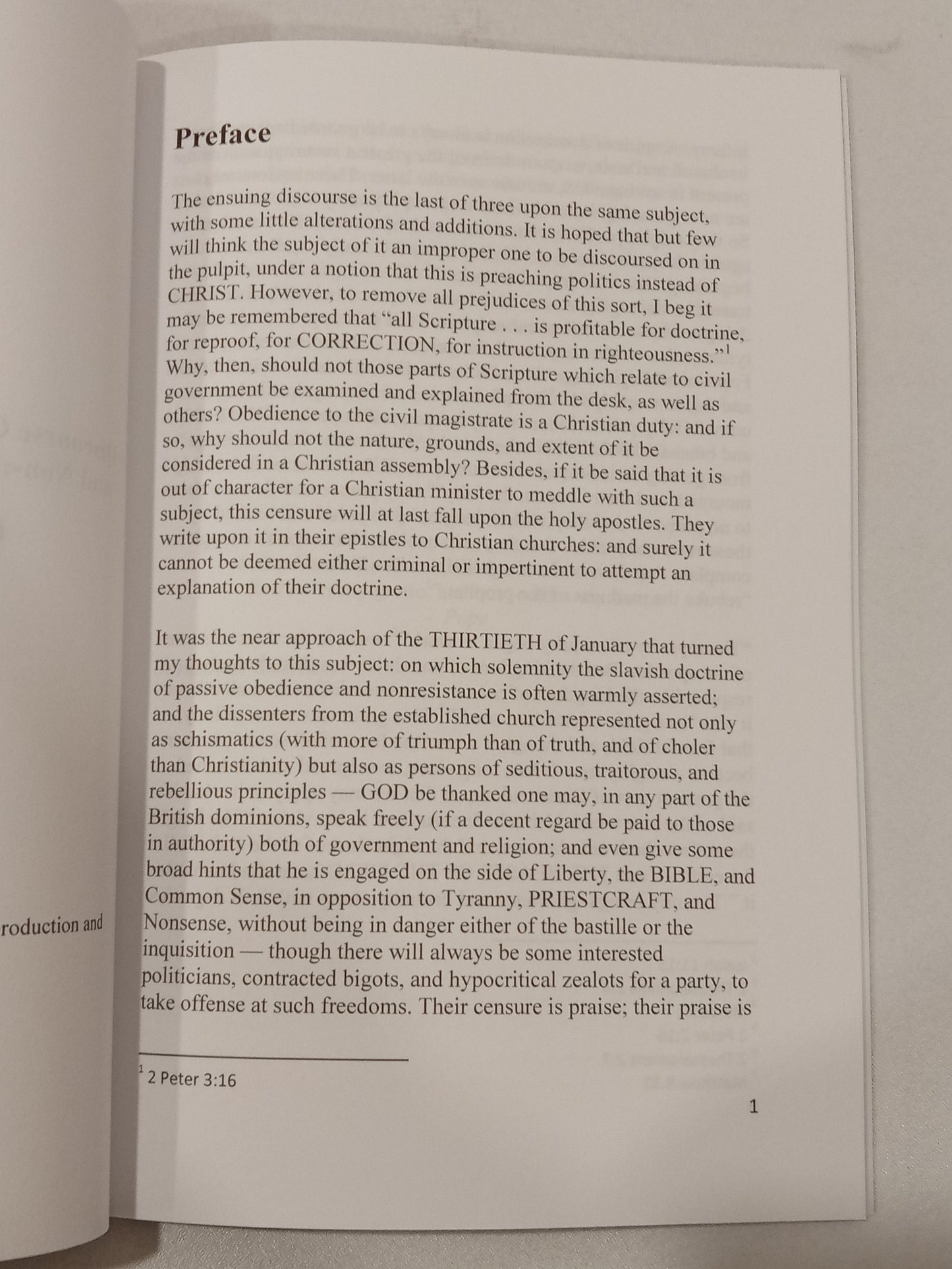 Discourse Concerning the Unlimited Submission and Non-Resistance to the Higher Powers by Jonathan Mayhew