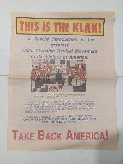 Greatest White Christian Revival Movement in American History by Ku Klux Klan
