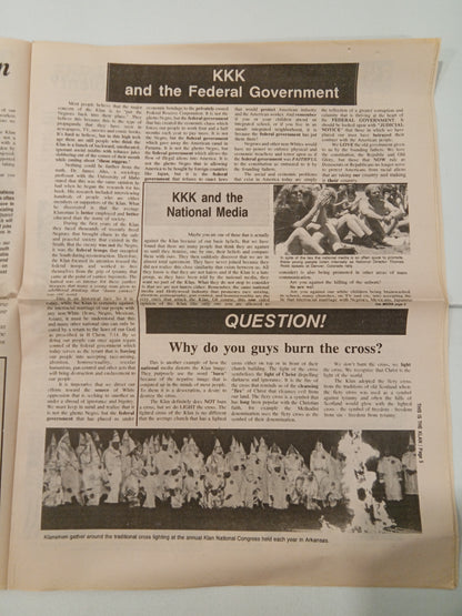 Greatest White Christian Revival Movement in American History by Ku Klux Klan