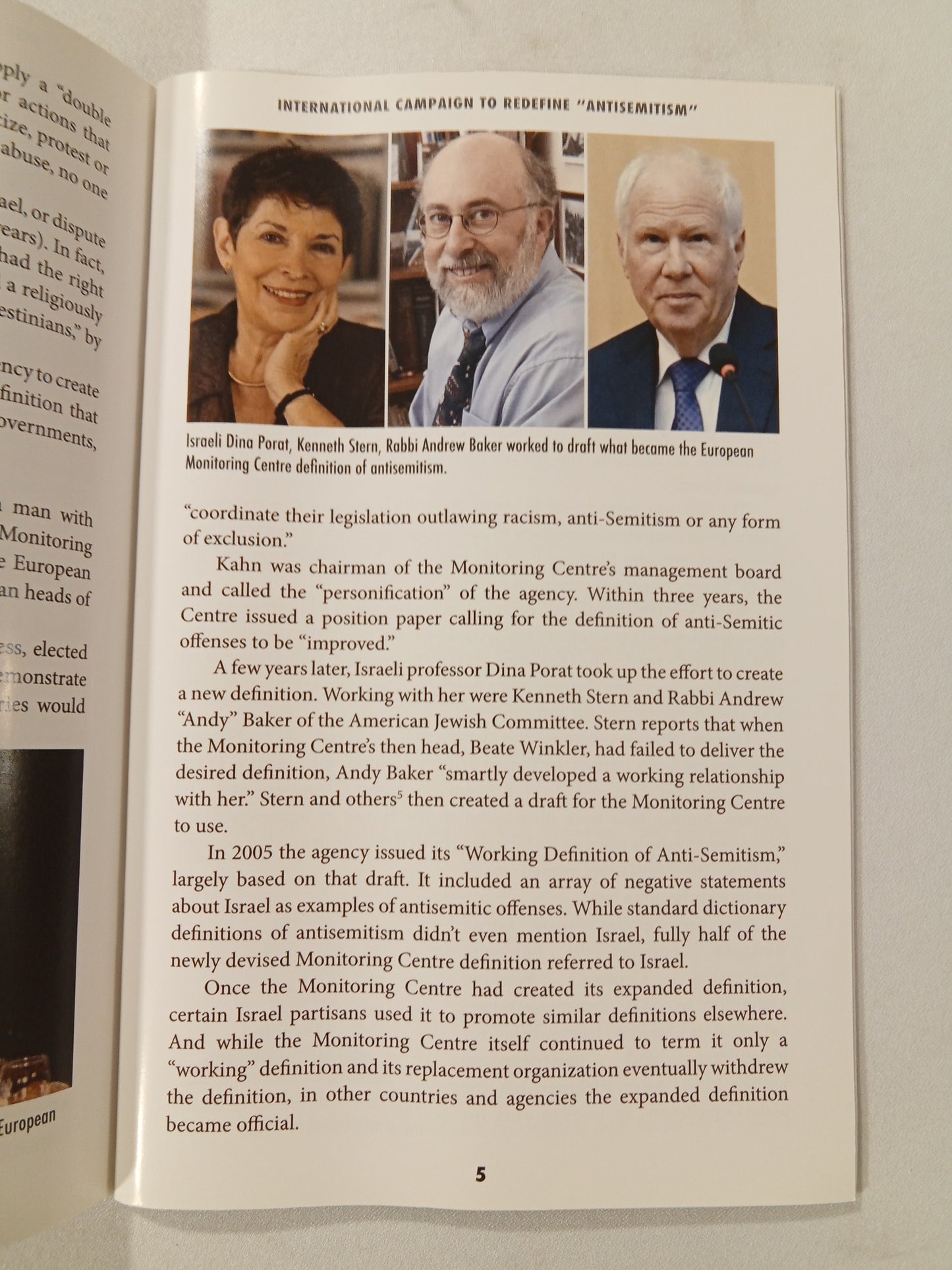 International Campaign to Criminalize Criticism of Israel by Alison Weir SB