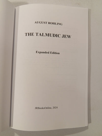'Talmudic Jew by August Rohling PB