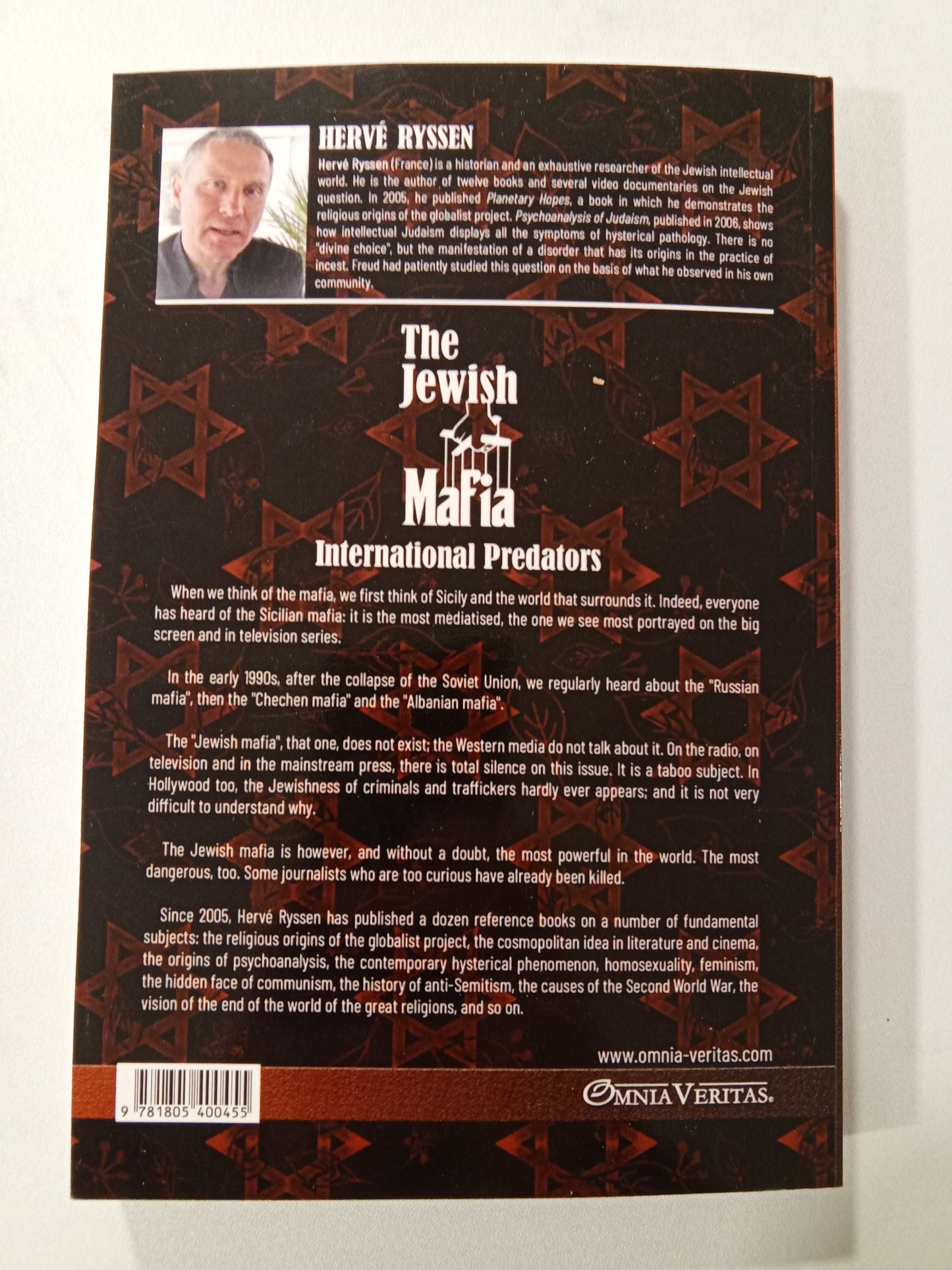 Jewish Mafia: International Predators by Herve Ryssen PB