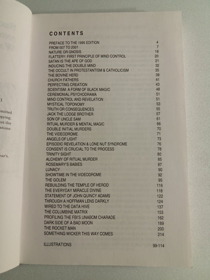 Secret Societies and Psychological Warfare by Michael Hoffman PB