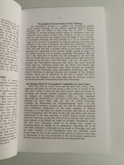 Religion of the Aryo-Germanic Folk by Guido von List PB