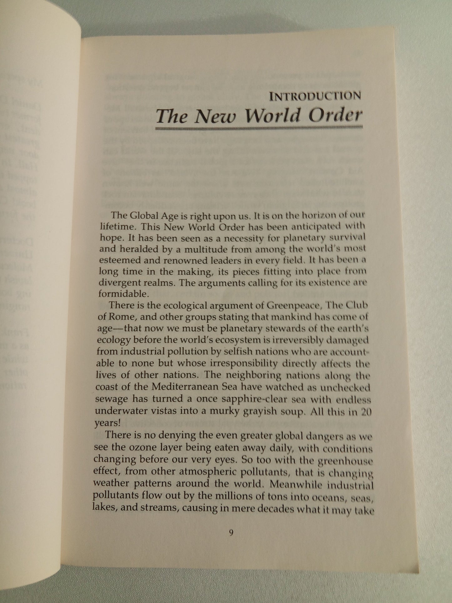When the World Will Be as One: The Coming New World Order in the New Age by Tal Brooke