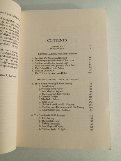 Federal Reserve and Our Manipulated Dollar by Martin Larson PB
