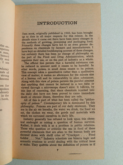 Poisons in Your Food by William Longgood