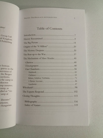 'Holocaust: An Introduction by Thomas Dalton