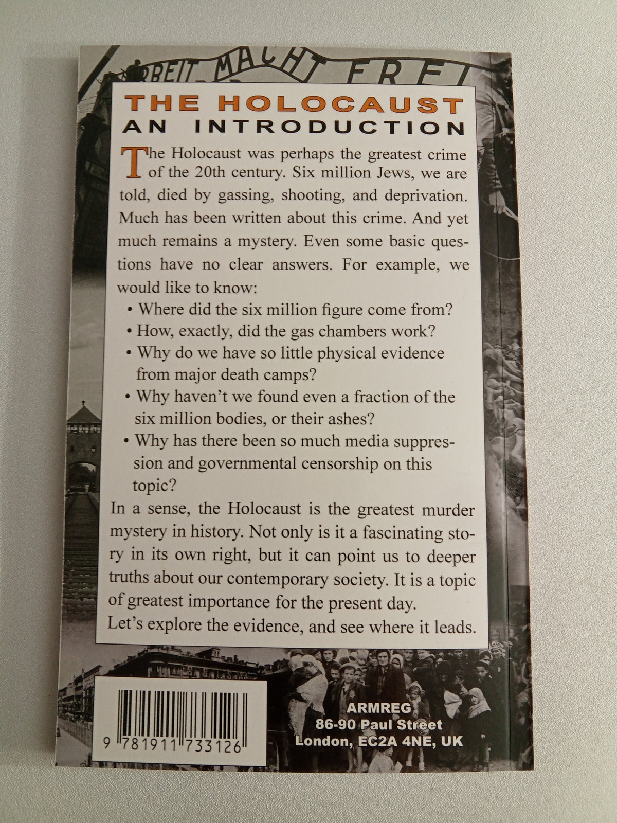Holocaust: An Introduction by Thomas Dalton PB