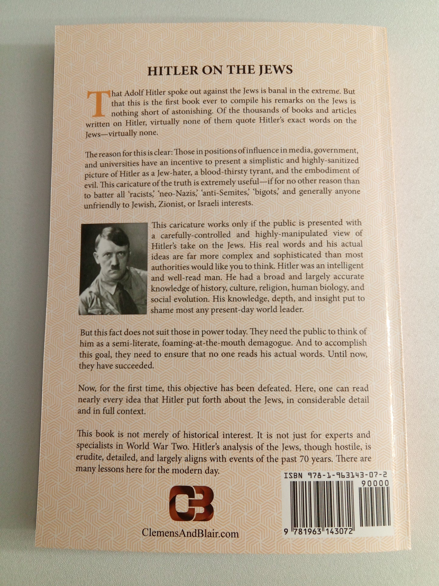 Hitler on the Jews by Thomas Dalton PB