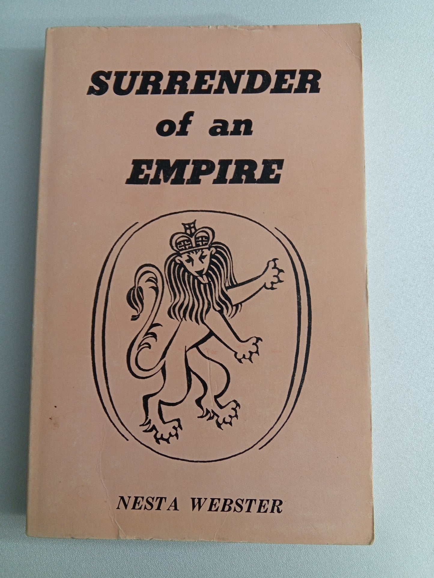 Surrender of an Empire by Nester Webster