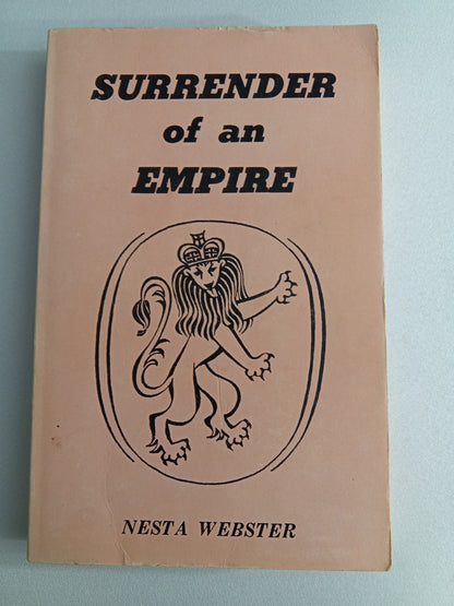 Surrender of an Empire by Nester Webster