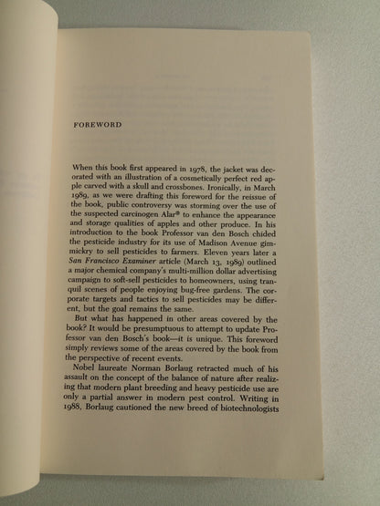 Pesticide Conspiracy by Robert van den Bosch