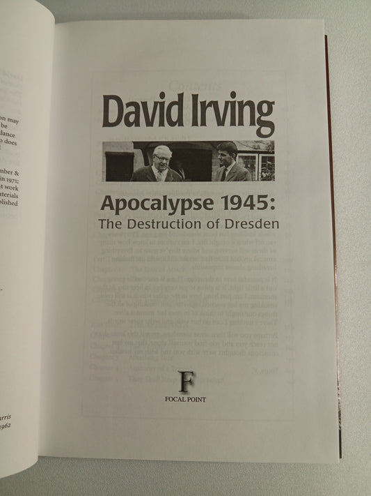 Apocalypse 1945: The Destruction of Dresden by David Irving HB