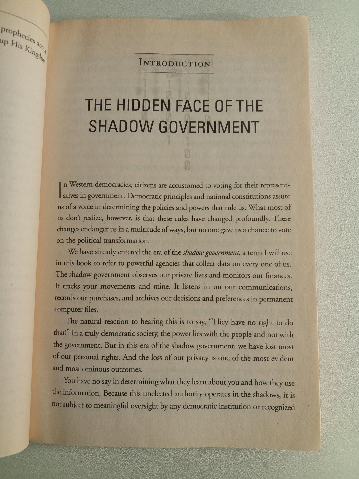 Shadow Government: How the Secret Global Elite is Using Surveillance Against You by Grant Jeffrey
