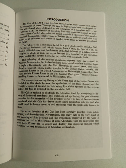 Cult of the All-Seeing Eye by Robert Spenser SB