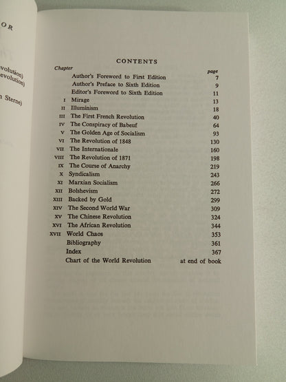 World Revolution: The Plot Against Civilization by Nesta Webster PB